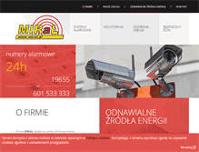 Tablet Screenshot of miral.pl